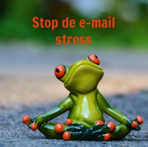 Stop de e-mail stress kikker